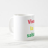 Viva la salsa kaffeetasse (Vorderseite Links)
