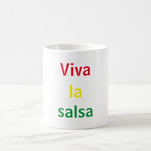 Viva la salsa kaffeetasse (Mittel)