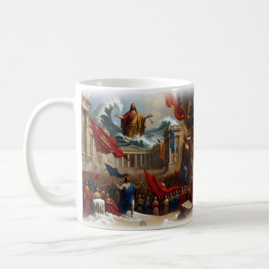 Viva La Vida — Aufstieg und Fall der Imperien Epis Kaffeetasse (Links)