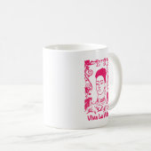Viva La Vida Frida Coffee Cup Tasse (VorderseiteRechts)