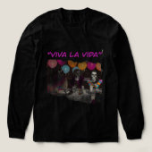 Viva la Vida Gothic Celebration Long Sleeve Shirt (Design Vorderseite)