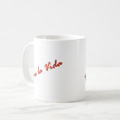 Viva la Vida Kaffeetasse (Vorderseite Links)