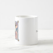 Viva Laquita Tasse - mit dem Buchstaben "V " (Mittel)