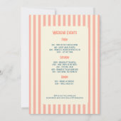 Viva Las Vegas Bachelorette Wochenende Einladung (Rückseite)