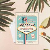 Viva Las Vegas Bachelorette Wochenende Einladung