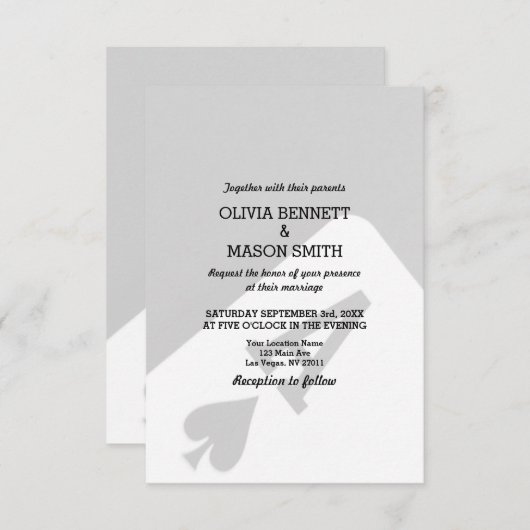 Viva Las Vegas Casino Karte (Vorne/Hinten)