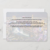 Viva Las Vegas Party Einladung (Rückseite)