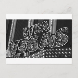 Viva Las Vegas Postkarte