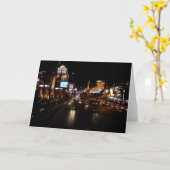 Viva Las Vegas Streifen Notecard Karte (Gelbe Blume)
