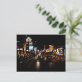 Viva Las Vegas Strip Postkarte (Stehend Vorderseite)