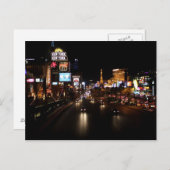 Viva Las Vegas Strip Postkarte (Vorne/Hinten)