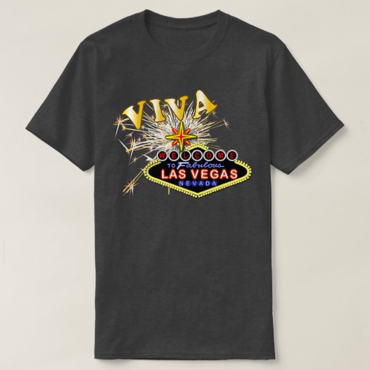 Viva Las Vegas T-Shirt (Design vorne)