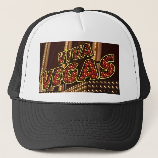 Viva Las Vegas Truckerkappe (Vorderseite)