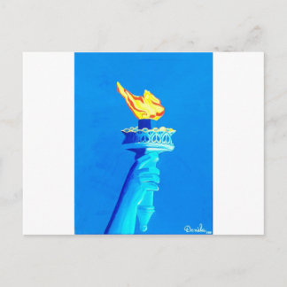 Viva Liberty von Daniela Postkarte