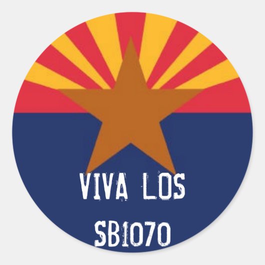 Viva Los SB1070 Aufkleber (Vorderseite)