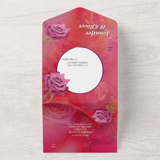 Viva Magenta 2023 All In One Einladung (Außenbereich)