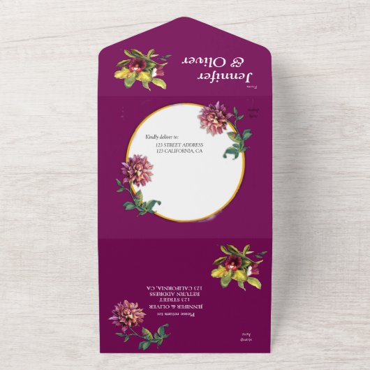 Viva Magenta 2023 All In One Einladung (Außenbereich)