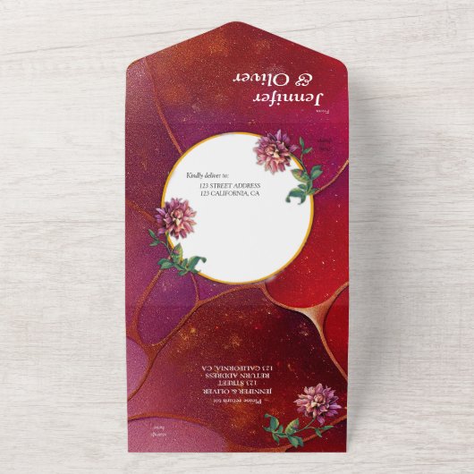 Viva Magenta 2023 All In One Einladung (Außenbereich)