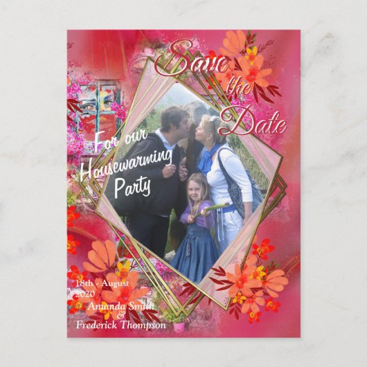 Viva Magenta 2023 Ankündigung Postkarte (Vorderseite)