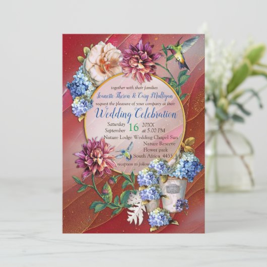 Viva Magenta 2023 Einladung (Stehend Vorderseite)