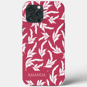Viva Magenta Blätter Case-Mate iPhone-Hülle iPhone Hülle