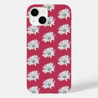 Viva Magenta Floral Daisy iPhone / iPad Fall Case-Mate iPhone 14 Hülle