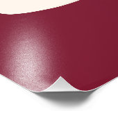 Viva Magenta Fotodruck (Ecke)