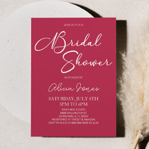 Viva Magenta Highlights Parco Civico-Ciani Brautpa Einladung