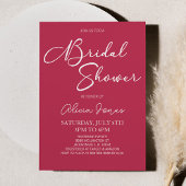 Viva Magenta Highlights Parco Civico-Ciani Brautpa Einladung