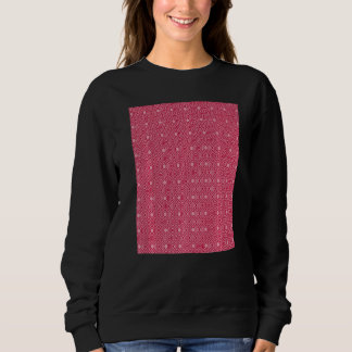 Viva Magenta Honeycomb Pattern Premium Sweatshirt