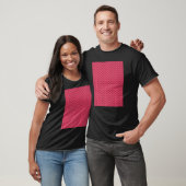 Viva Magenta Quatrefoil Pattern T-Shirt (Unisex)