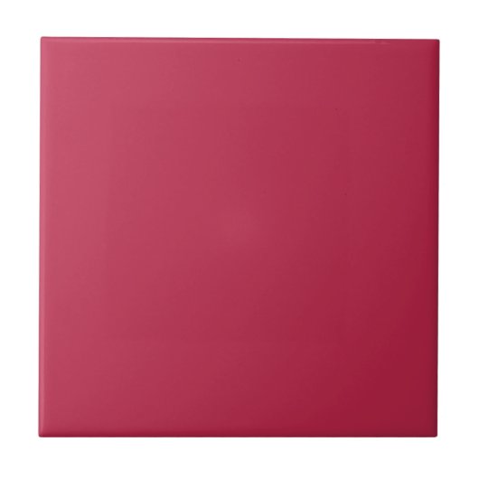 Viva Magenta Solid Color Fliese (Vorderseite)
