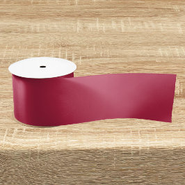 Viva Magenta Solid Color Satinband