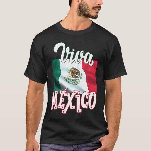 Viva Mexica 16th September Independence Day Mexica T-Shirt (Vorderseite)