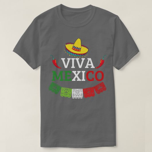 viva mexico 1 T-Shirt (Design vorne)