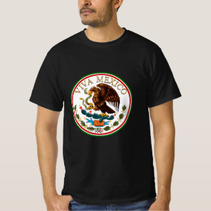 Viva Mexico (Adler aus mexikanischer Flagge) T-Shirt