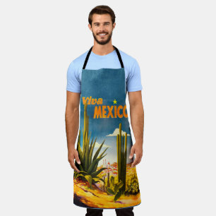 Viva Mexico All-Over Druckschürze Schürze