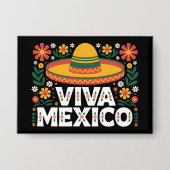 Viva Mexico Button (Vorderseite)