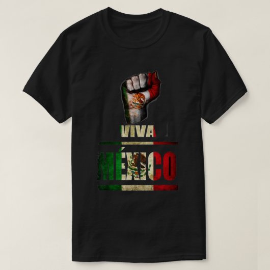 Viva Mexico Cabrons und Weihnachtsmexico T-Shirt (Design vorne)