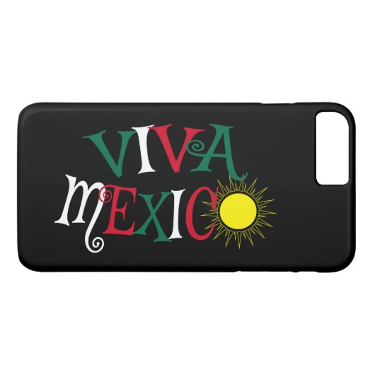 Viva Mexico Case-Mate iPhone Hülle (Rückseite (Horizontal))