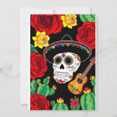 Viva Mexico Celebration Card Einladung (Rückseite)