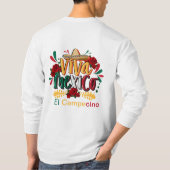 viva mexico cinco de mayo, playeras personalizado T-Shirt (Rückseite)