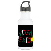 Viva Mexico Edelstahlflasche (Vorderseite)