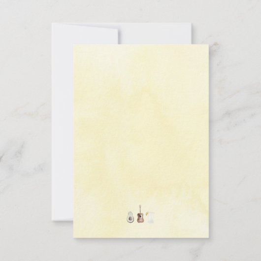 Viva Mexico Einladung (Rückseite)