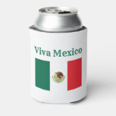 Viva Mexico Flag Dosenkühler (Kanne Rückseite)