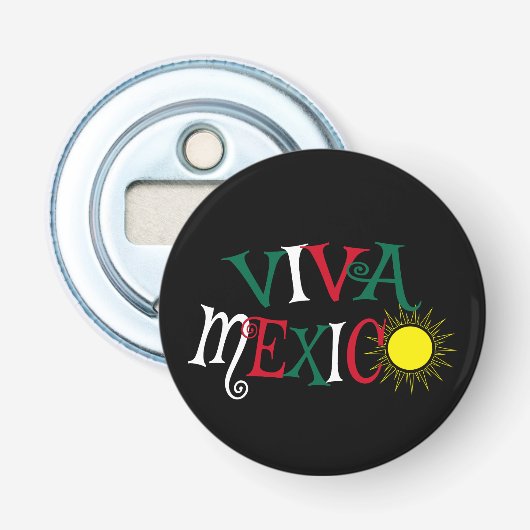 Viva Mexico Flaschenöffner (Vorderseite)