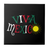Viva Mexico Fliese (Vorderseite)