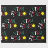 Viva Mexico Geschenkpapier (Flach)