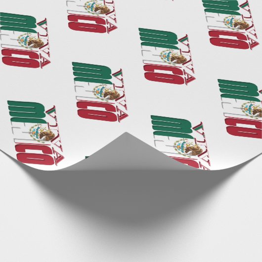 VIVA MEXICO GESCHENKPAPIER (Ecke)