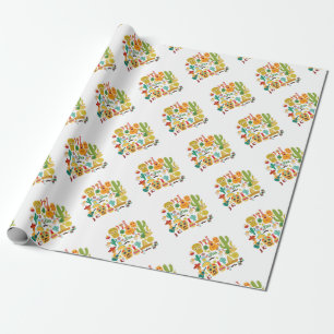 Viva mexico geschenkpapier